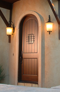 Arch Top Entry Door