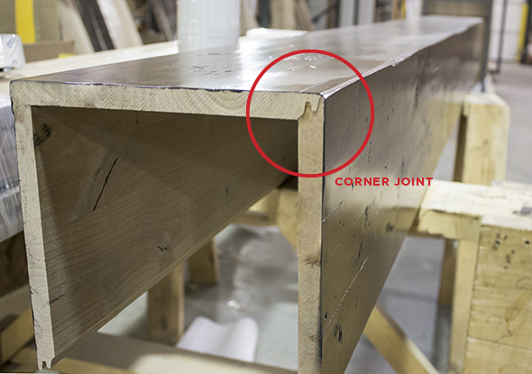 box beam joint