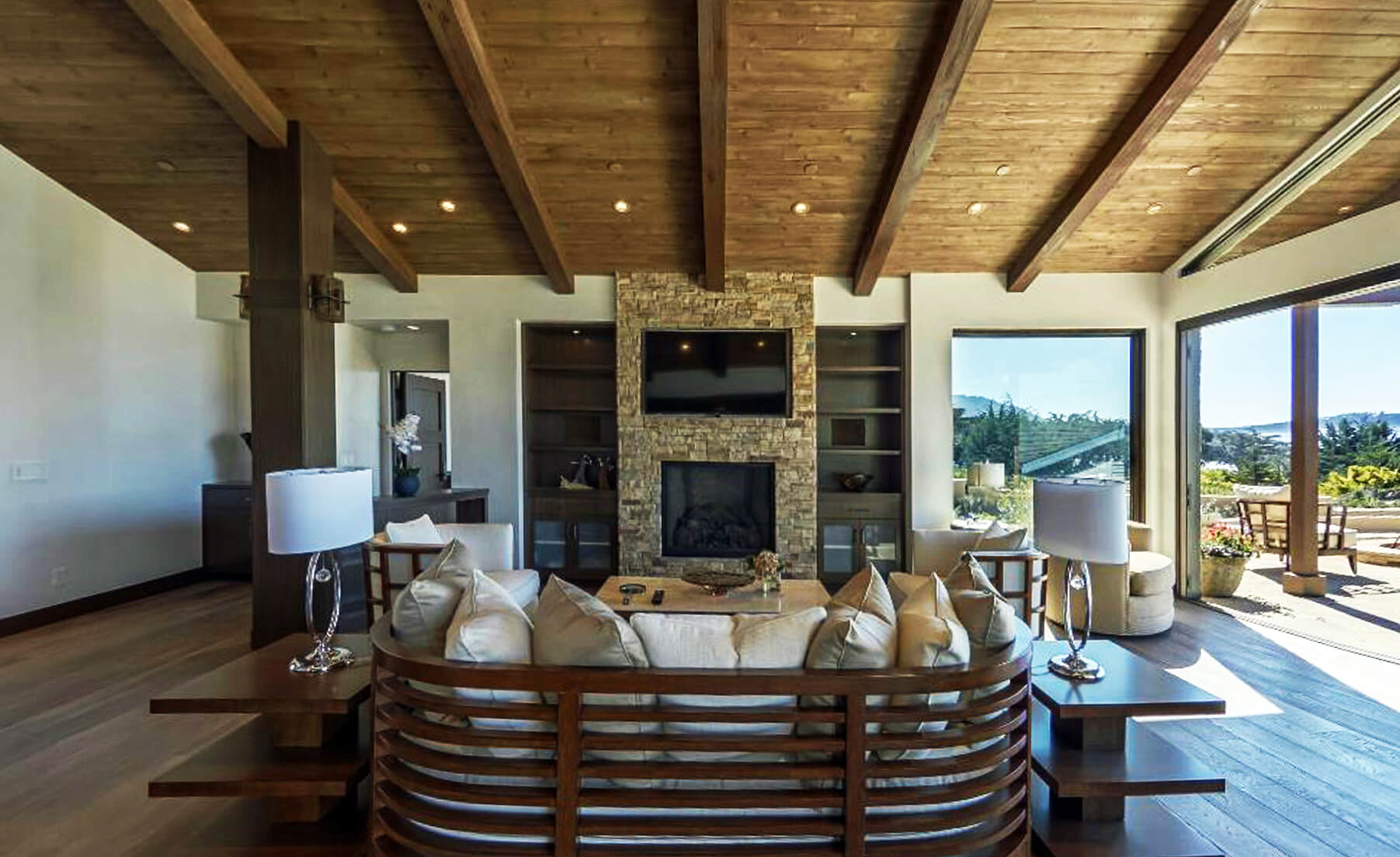 Wood Beams Manufactured by Sun Mountain