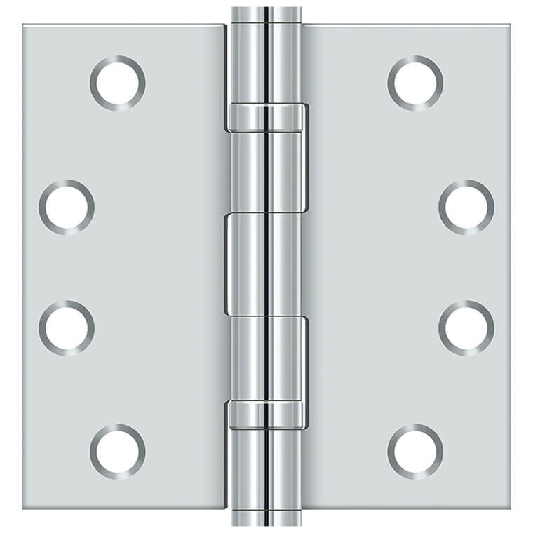 Bright Chrome Hinge