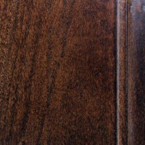 Poplar Wood Mocha Stain Sample