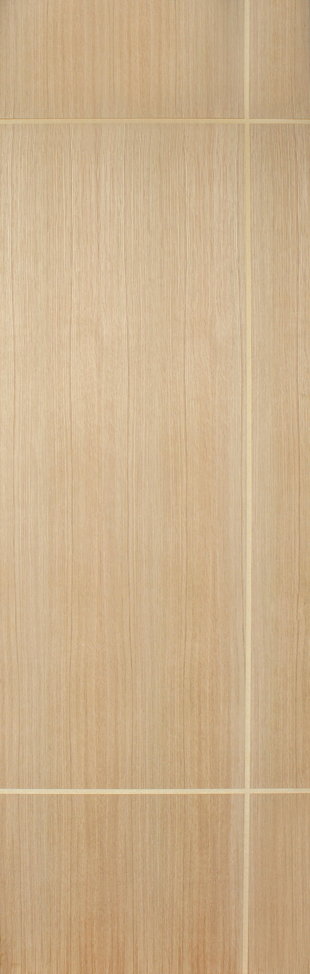 Flush Door with Kerfs, Rift-sawn White Oak
