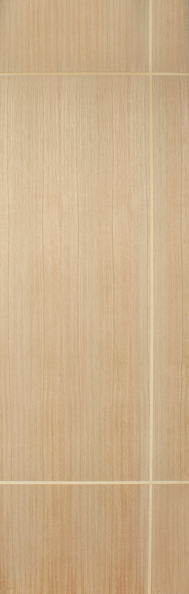 Flush Door with Kerfs, Rift-sawn White Oak