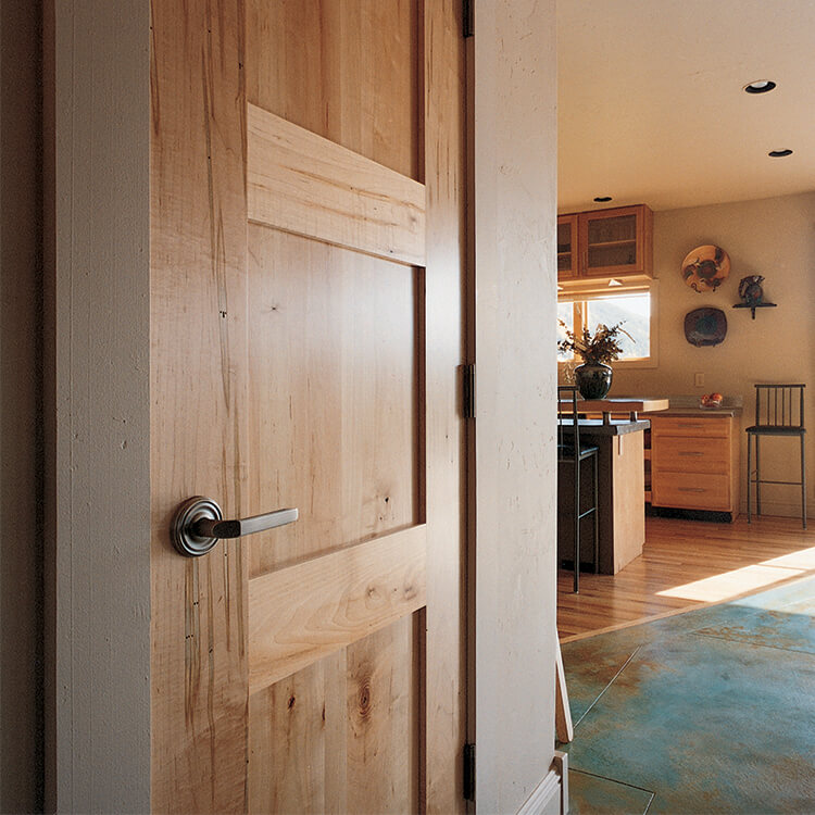 Craftsman Style Wood Door