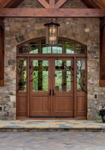 Entry Door with Transom