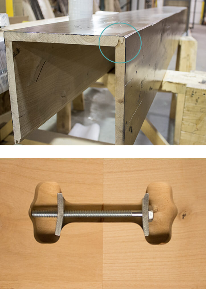 Wood Beam Joint and Connector