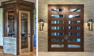 Doors with Clear Glass