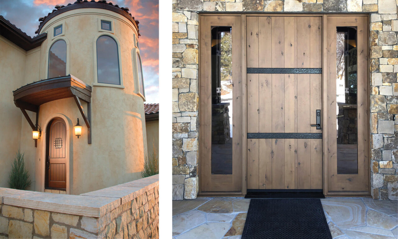 RUSTIC-STYLE HOMES DESERVE BEAUTIFUL RUSTIC DOORS - Sun Mountain