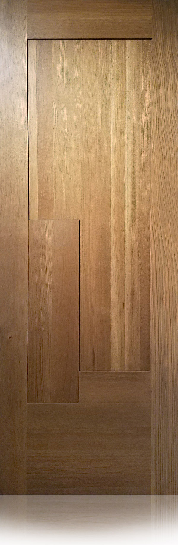 2-Panel Rift-sawn Select White Oak Door