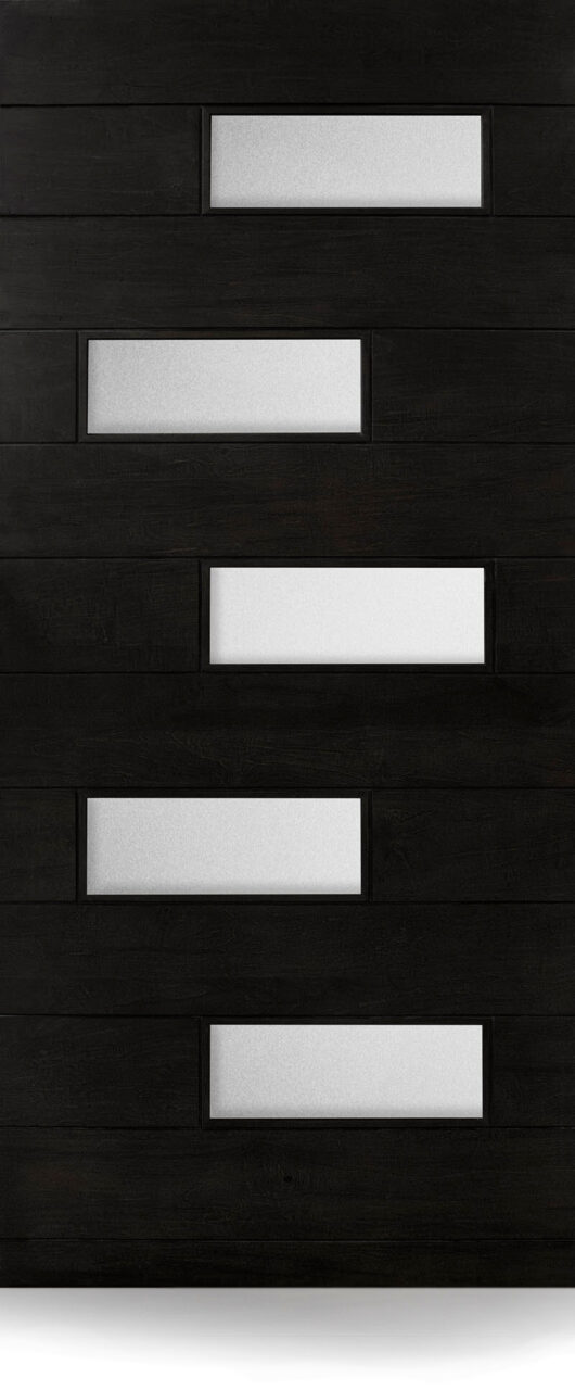 Wormy Maple with Black Stain