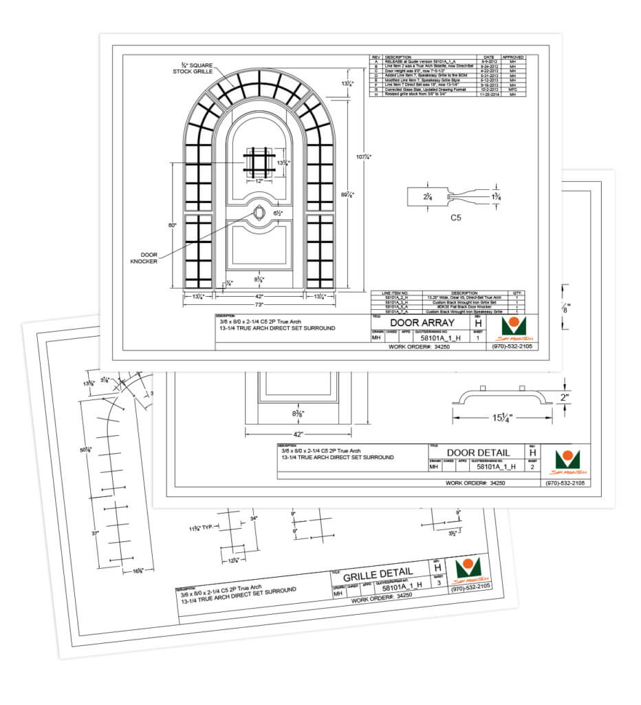 CAD Drawing examples