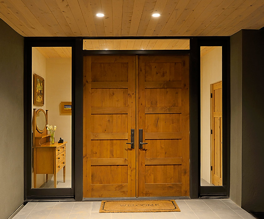 Modern Exterior Double Door - SQ-0500-D061