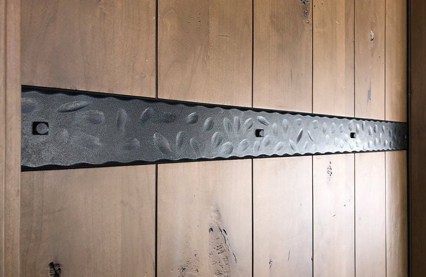 Metal Inlay Close-Up