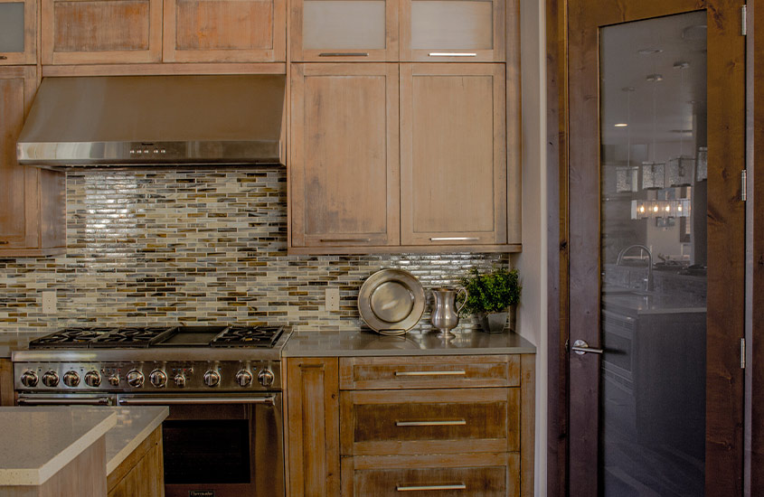 Pantry Door with Glass