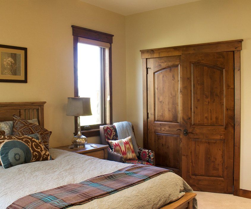 Custom Bedroom Closet Double Doors