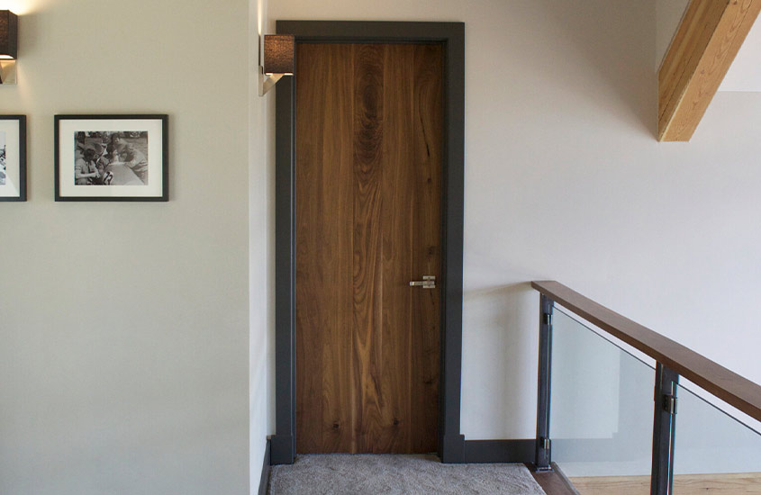 Modern Interior Flush Fire Door - SQ-0000-F001