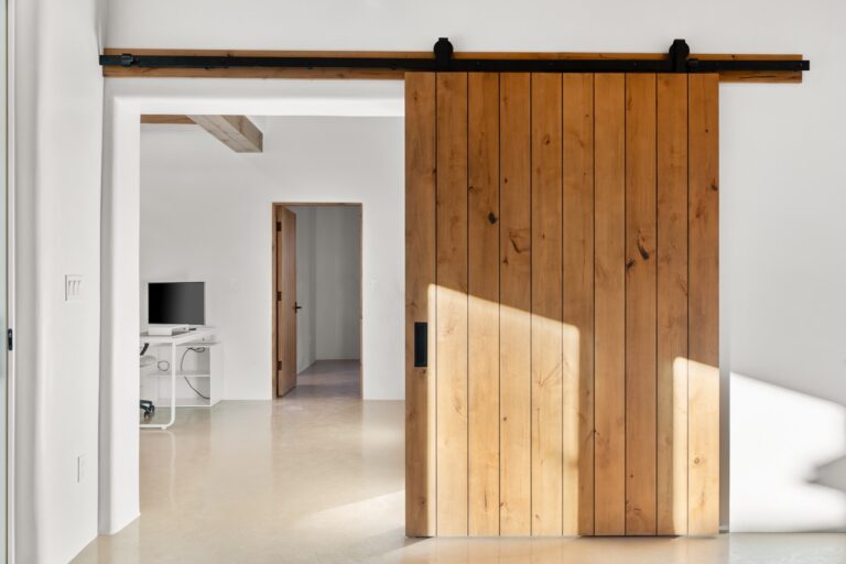 Contemporary Southwestern Sliding Barn Door 1