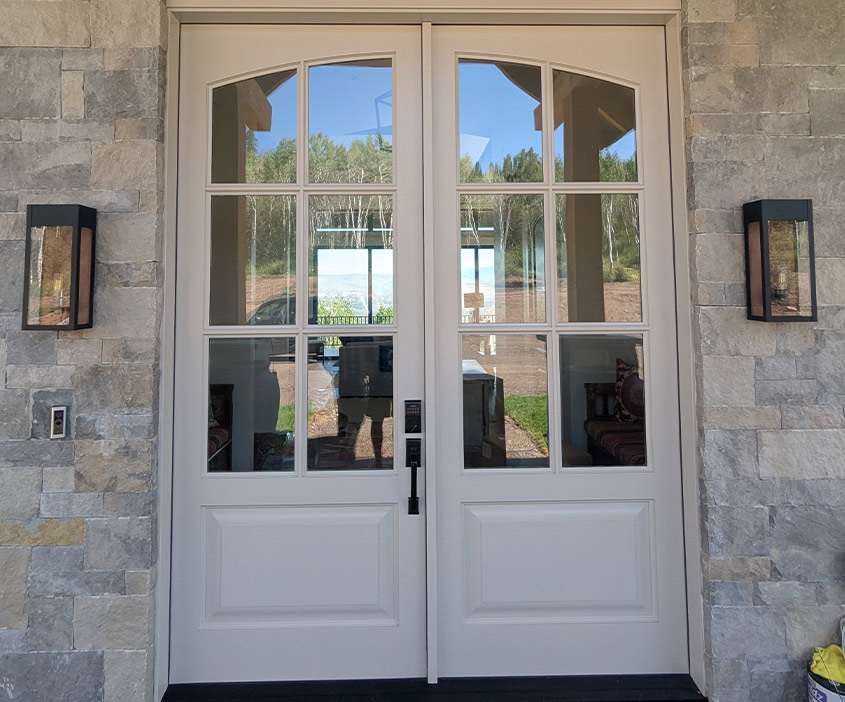 Victorian Exterior Double Doors - FH-0106-D008