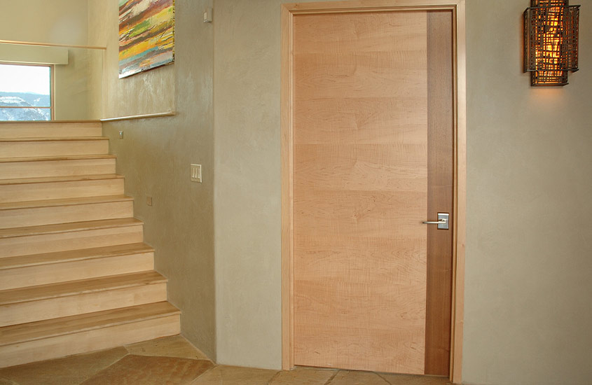 Custom Flush Interior Wood Door