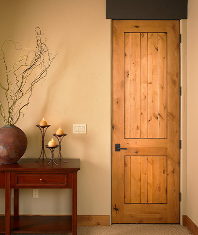 Interior Wood Panel Door