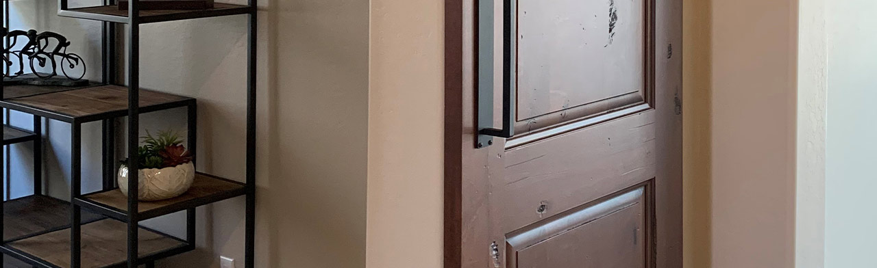 Distressed Wood Banner