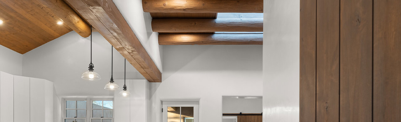 Wood Beams Banner